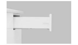 Ray hộp ALTO-S giảm chấn H120mm màu trắng Hafele 552.55.701