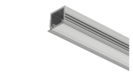 Thanh dẫn đèn LED dây lắp âm Hafele Loox5 profile 1103 3000mm màu bạc 833.95.722