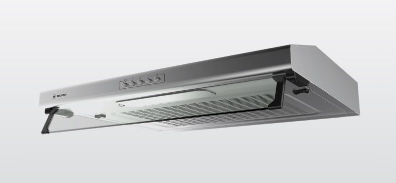 Máy hút mùi truyền thống Malloca H107 màu inox