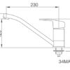Vòi bếp Malloca K120N