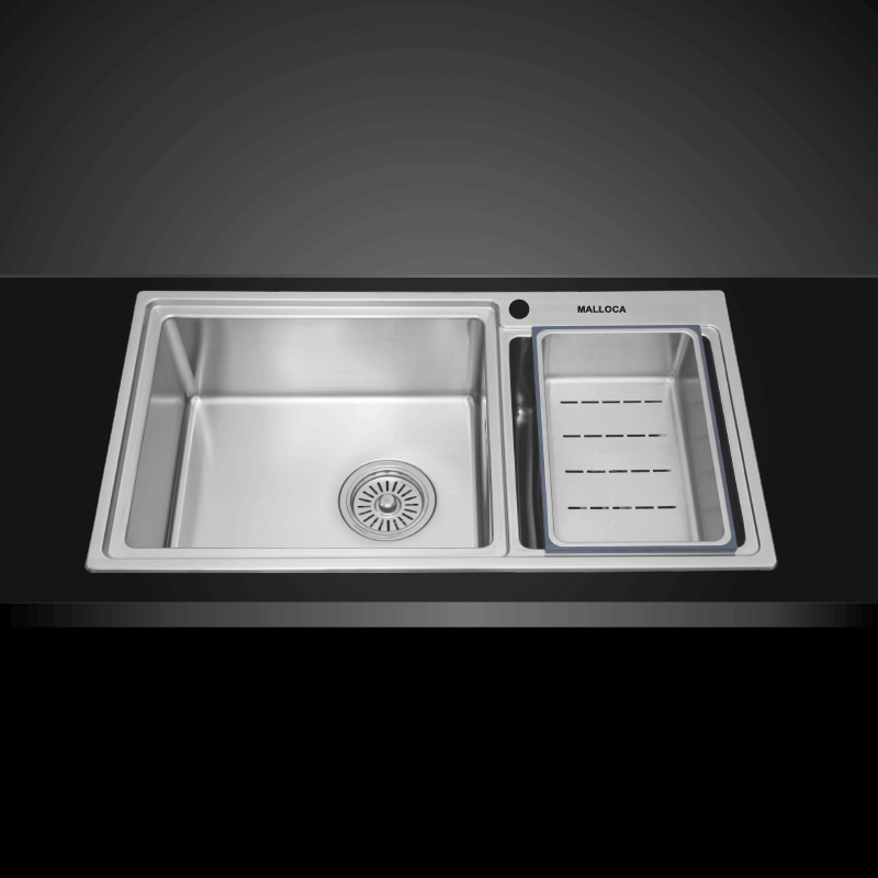 Chậu rửa inox Malloca MS 8801