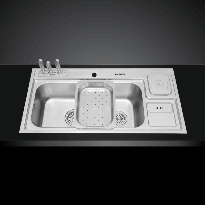 Chậu rửa inox Malloca MS 8809