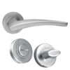 Tay nắm gạt  cửa phòng vệ sinh DUNE chrome mờ Hafele 901.99.927