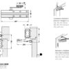 Thiết bị đóng cửa tự động DCL15 có backcheck cho cửa 80kg Hafele 931.84.689