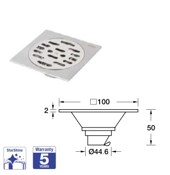 Phễu thoát nước sàn Hafele 495.60.801