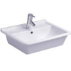 Lavabo vành nổi Duravit Starck 3 030256 588.45.084
