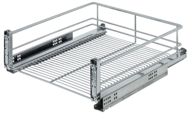 Rổ kéo Wire basket 600mm gắn với cửa tủ Hafele 540.24.287