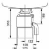 Máy hủy rác Teka TR 50.4