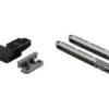 Bộ phụ kiện giảm chấn cửa trượt TopLine 27 cho 2 cánh 25kg cửa dày 19mm Hettich ST719-25