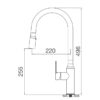 Vòi bếp Malloca K046-S