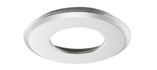 Nắp che tròn lắp âm cho đèn chiếu Hafele Loox5 LED 2040 màu bạc 833.72.145