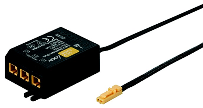 Bộ chia Hafele Loox 3 ngõ ra 12V có ngõ ra công tắc 833.74.751