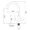 Vòi bếp Malloca K150DW