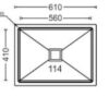 Chậu inox Carysil IA-MQ3
