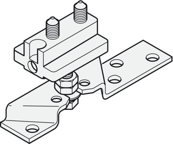 Trục xoay trên cho phụ kiện cửa trượt xếp FOLDING Hafele 941.04.021