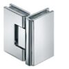 Bản lề cửa phòng tắm 90° kính – kính Hafele 499.05.805
