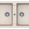Chậu đá Hafele HS19-GEN2S90 màu kem 570.36.400