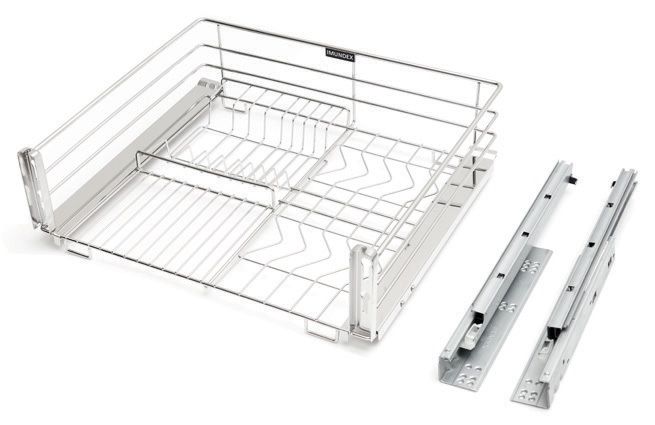 Rổ đựng chén dĩa 3 sides R800mm gắn với cửa tủ Imundex 7809130