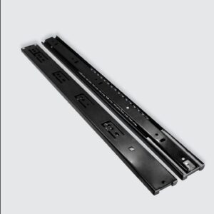 Ray bi 3 tầng giảm chấn 300mm màu đen Hafele 494.02.071