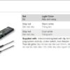 Bộ đèn Led dây 2043 ánh sáng trắng ấm Hafele 833.71.421