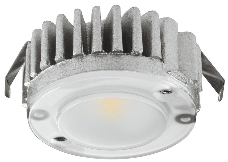 Đèn chiếu Hafele Loox5 LED 2040 lắp âm/nổi 12V 1.5W 4000K 833.72.372