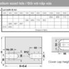 Bản lề giảm chấn cho nắp rương với Mômen xoắn 600 – 800Ncm Hafele 356.53.330