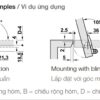 Bản lề giảm chấn cho nắp rương với Mômen xoắn 600 – 800Ncm Hafele 356.53.330