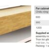 Ray trượt mở rộng mặt bàn cho tủ R900mm Hafele 505.73.935