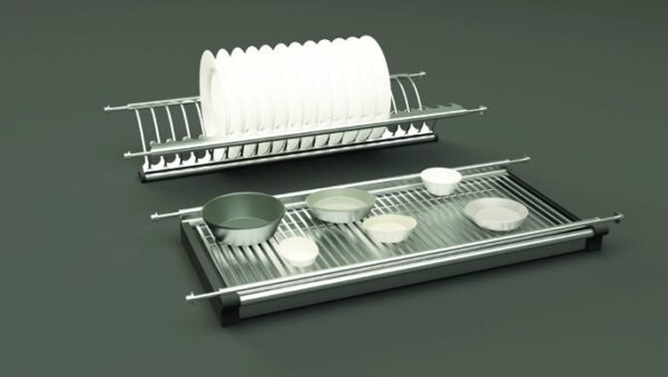 Bộ giá úp chén dĩa không có khung PRESTO cho tủ R700mm Cucina 544.40.025