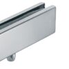 Kẹp kính trên khung cho cửa 120kg inox bóng Hafele 981.00.651