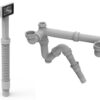 Bộ xả cho chậu inox Hafele 2 hộc (1 xả tràn) không kèm chén xả 567.25.876