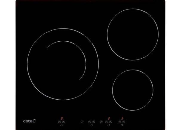 Bếp từ Cata 3 vùng nấu IB 6203 BK