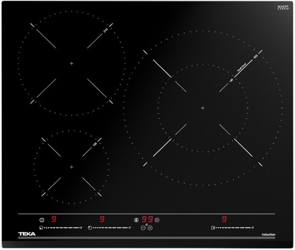 Bếp từ Teka 3 vùng nấu IZC 63320 BK MSS - R600mm