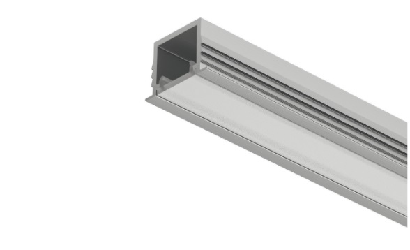 Thanh dẫn đèn LED dây lắp âm Hafele Loox5 profile 1103 3000mm màu bạc 833.95.722