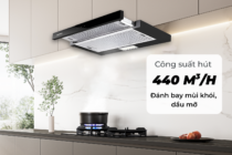 Máy hút mùi Hafele 533.86.817 HH-TT70A âm tủ mặt kính đen