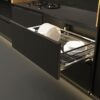 Bộ rổ úp chén dĩa kèm ống đựng đũa CAPPELLA cho tủ R900mm inox 304 Cucina 549.08.148