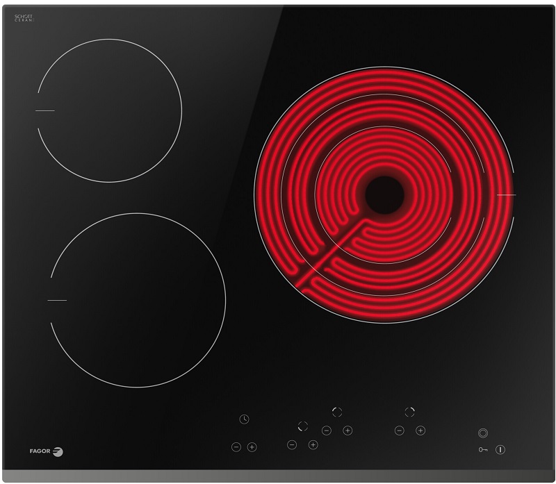Bếp điện 3 vùng nấu Fagor 3VFT-630AS