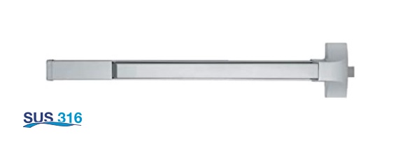 Tay đẩy thanh thoát hiểm inox 316 Hafele 911.52.151