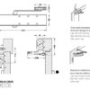 Thiết bị đóng tự động DCL55 có dừng cho cửa 150kg Hafele 931.84.819