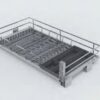 Bộ rổ Kason Flex đựng chén dĩa R900mm Kosmo 549.08.888