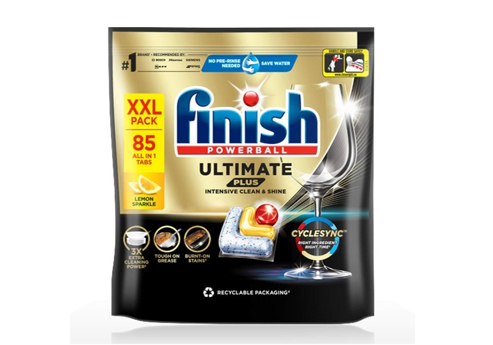 Viên rửa chén Finish Ultimate Plus 85 viên