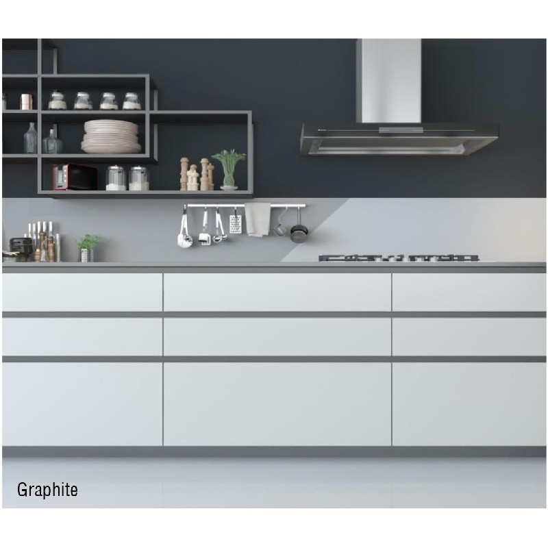 Tay nắm Hafele 126.37.925 âm tủ Gola C 3000mm đồng đen