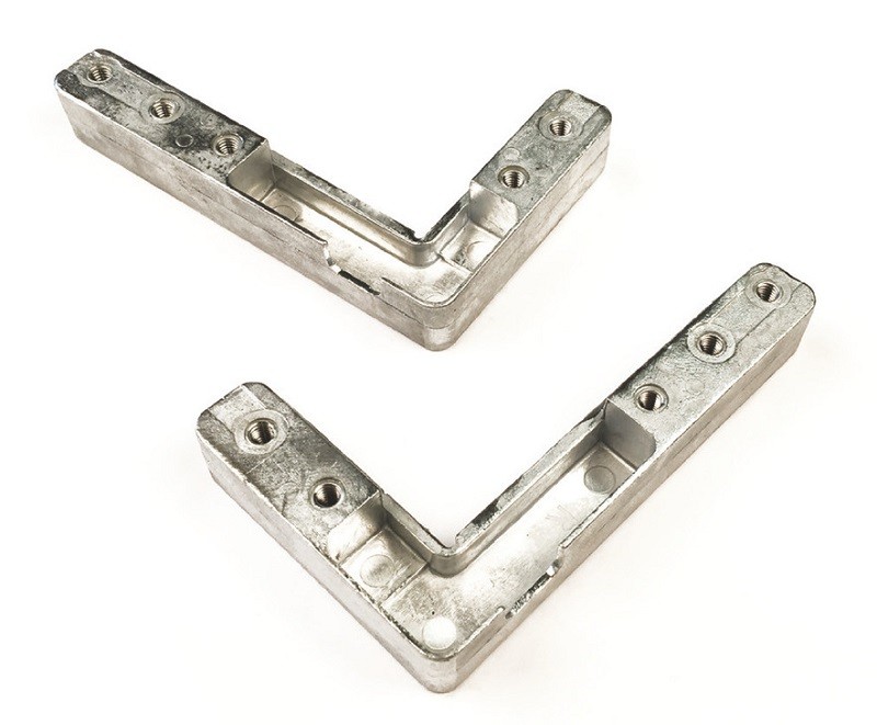 Bas nối Hafele 342.79.717 phải cho khung nhôm với bản lề âm 3D