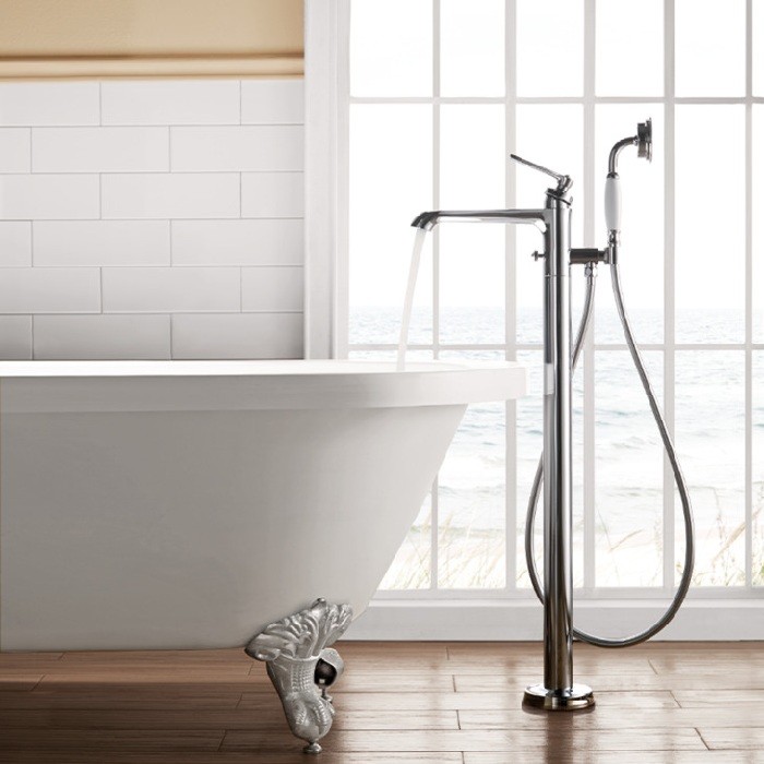 Bộ trộn bồn tắm Hafele 589.35.003 Kyoto màu chrome