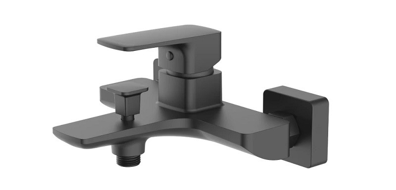 Bộ trộn nổi 2 đường nước Kobe màu đen hafele 589.15.035