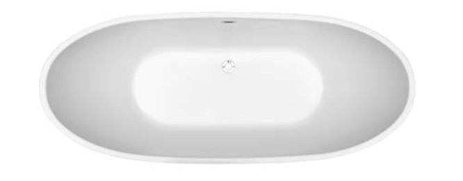 Bồn tắm độc lập Nagoya hình bầu dục 1700 hafele 588.99.600