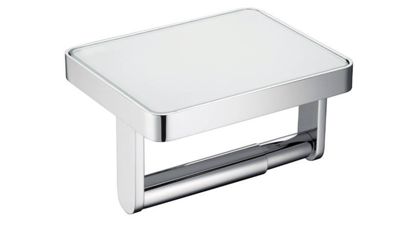 Giá treo giấy Hafele 495.80.231 Kobe kiếng trắng