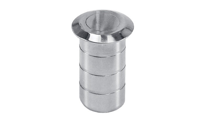 Nắp chốt âm inox mờ Hafele 911.62.247