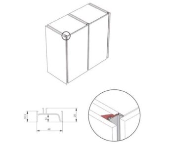 tay nam doc hafele 126 37 974 gola don 2600mm vang hong 27095 1