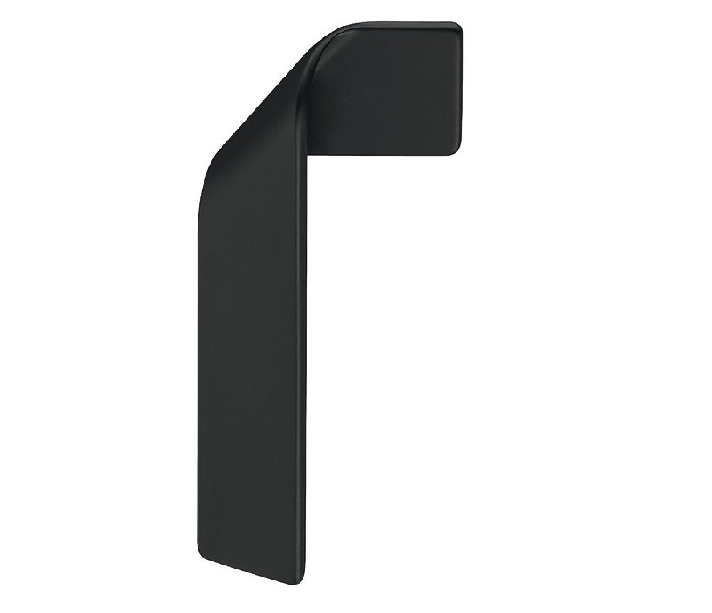 Tay nắm tủ Hafele 101.69.510 đen mờ 100x24mm phải